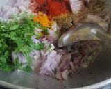 A picture of step 2 of Kandyacha zunka.