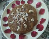 A picture of step 1 of Moong dal Halwa.