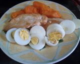 Foto del paso 3 de la receta: Pechugas con zapallo y huevo
