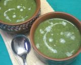 A picture of step 5 of Cream of spinach soup.