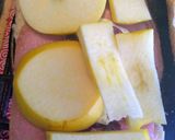 Foto del paso 5 de la receta: Chapata de jamón y manzana 🥪🍎