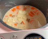 Foto langkah ke 4 dari resep Chicken Curry Rice.