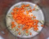 A picture of step 1 of Chicken Soup.