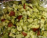 A picture of step 7 of Garden Green Potatoes.