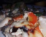 صورة لخطوة 3 من وصفة غراتان بالخضار وصلصة البيشاميل 🥕🥒🥔🥚🧀
