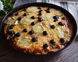 Foto del paso 4 de la receta: Pizza integral en panificadora sabor cuatro quesos y arándanos
