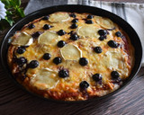 Foto del paso 4 de la receta: Pizza integral en panificadora sabor cuatro quesos y arándanos