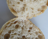 Foto del paso 5 de la receta: Hogaza de pan y 5 panecillos de trigo blanco y masa madre