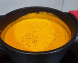 Foto del paso 5 de la receta: Crema fría de zanahoria🥕 manzana🍏jengibre y leche de coco🥥