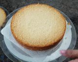 A picture of step 8 of Pineapple cake.