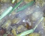 A picture of step 8 of Chicken Tikka Masala Karahi with Coal Dum.