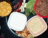 A picture of step 1 of Alsi podi.