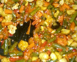 Foto del paso 4 de la receta: Fideos con verduras de temporada (vegano)