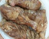 Foto del paso 1 de la receta: Pollo asado con petit pois y papaya