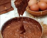 Foto langkah ke 5 dari resep Bolu Kukus Pisang Coklat No Mixer.