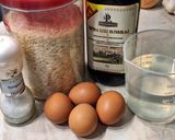 Tarjával - tojásos rizzsel kevert kelkáposzta recept fázis 1 fotója
