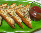 கர்லிக் பிரட் டோஸ்ட் ரெசிபி ஸ்டேப் 7 புகைப்படம்