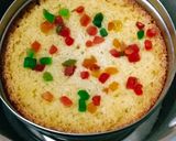A picture of step 9 of Rava Tutti Frutti Cake in Pressure Cooker.