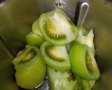 Foto del paso 1 de la receta: Mermelada de tomates verdes MC