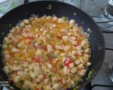 Foto del paso 1 de la receta: Tarta de pollo y cebolla de verdeo con masa integral