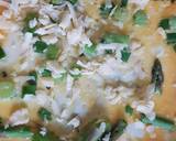 Quick asparagus, spring onion and cheddar omlet recipe step 3 photo