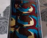 Puding Lapisan Kek Pelangi