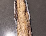 A picture of step 1 of Kinpera Gobo(Burdock Root).