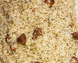 A picture of step 10 of Beef Pulao.