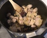 Une image de l'étape 4 de Sauté de porc au chou rouge.