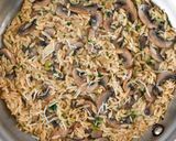 Une image de l'étape 4 de Pâtes Orzo Aux Champignons.