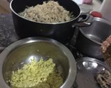 A picture of step 2 of Chinese Roll / spring rolls.