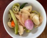 รูปขั้นตอนการทำที่ 8 ของ แฮมเบิร์กหมู และแฮมเบิร์กชุบเกล็ดขนมปังทอด🥩🧅ซอสเดมิกลาสโฮมเมด🌿 แกล้มไข่โอมุ 🍳และสลัดผักที่ชอบ🥬🍅