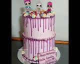 Foto langkah ke 9 dari resep Rainbow Base Cake Ultah.