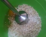 صورة لخطوة 2 من وصفة بان كيك صحي بالشوفان والياغورت الطبيعي🍯للأطفال