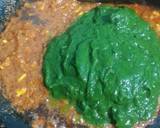 Baked chickpea balls in spinach gravy recipe step 7 photo