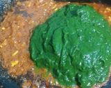 A picture of step 7 of Baked chickpea balls in spinach gravy.