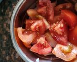 A picture of step 4 of Chole masala.