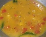 A picture of step 4 of Poori with Potato Masala.