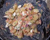 A picture of step 2 of Potato Salad.