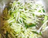 A picture of step 3 of Cabbage Moong Rice.