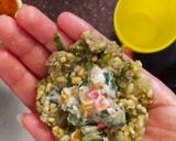 A picture of step 5 of Stuffed moong dal tikki.