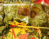 Foto langkah ke 9 dari resep Pepes Ikan Patin Bumbu Kuning.