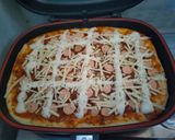 Foto langkah ke 4 dari resep Pizza Sosis Teflon (Happycall Pan).