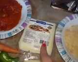 A picture of step 3 of French pita bread puff.