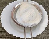 A picture of step 7 of Eggless Chikoo Cake.