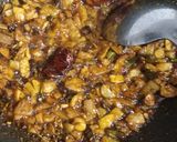 A picture of step 2 of Lehsuni lauki Chana daal.