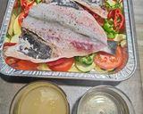 Foto del paso 4 de la receta Doradas al horno con patatas y verduras
