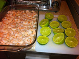 Ceviche de camarones