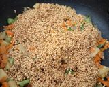A picture of step 3 of Foxtail millet upma.
