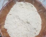 A picture of step 4 of Apple crumble.